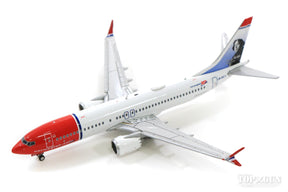 737-8 Max ノルウェー・エアシャトル 「Oscar Wilde Livery」 LN-BKA アンテナ付属 1/400 [XX4151]