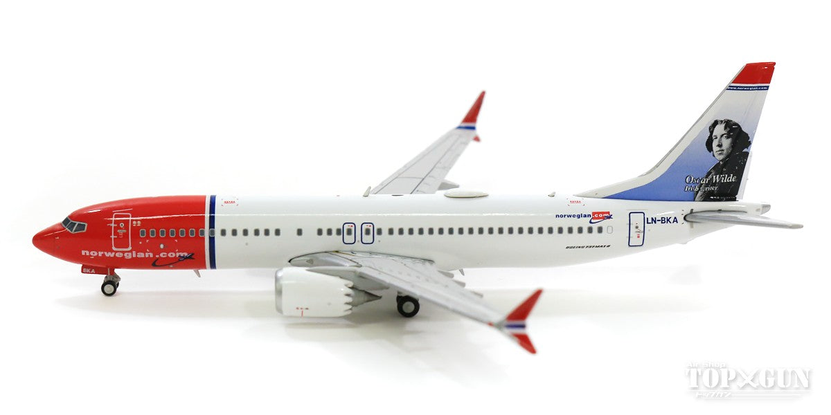 737-8 Max Norwegian Air Shuttle "Oscar Wilde Livery" LN-BKA with antenna 1/400 [XX4151]