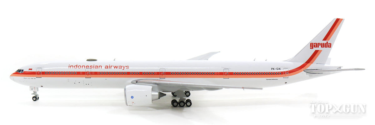 777-300ER Garuda Indonesia Retro Paint PK-GIK With Antenna 1/400 [XX4165]