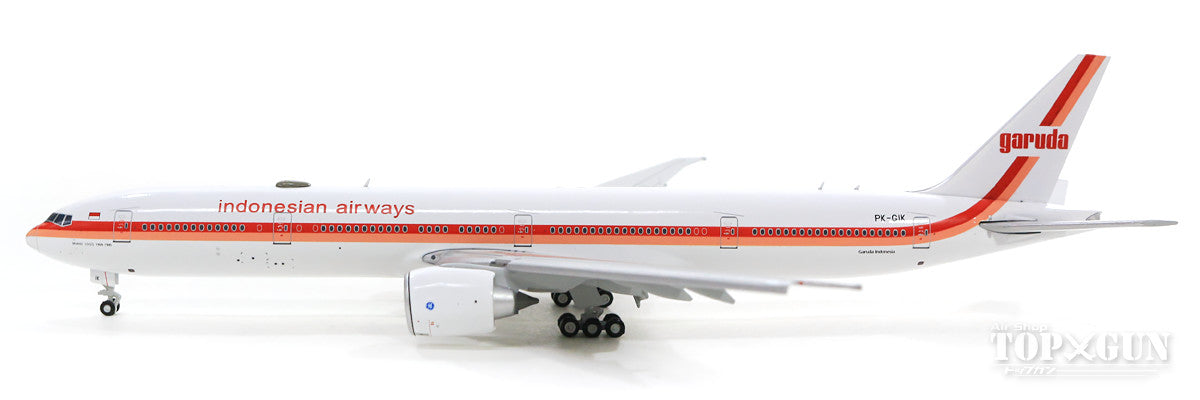 777-300ER Garuda Indonesia Retro Paint PK-GIK *Flaps Down With Antenna 1/400 [XX4165A]