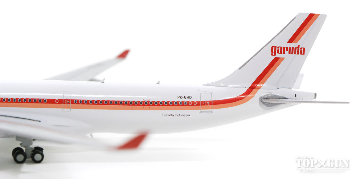 A330-300 ガルーダインドネシア航空 Retro Livery PK-GHD With Antenna 1/400 [XX4209]