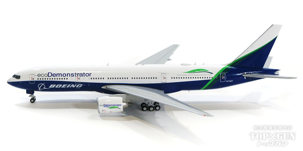 777-200 Boeing Company "eco Demonstrator" N772ET With Antenna 1/400 [XX4216]