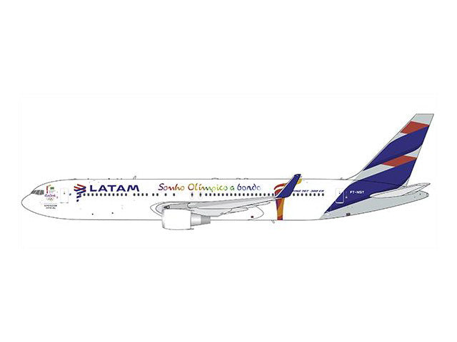 767-300ER LATAM Airlines Special Paint "Rio Olympics 2016" PT-MSY 1/400 [XX4244]