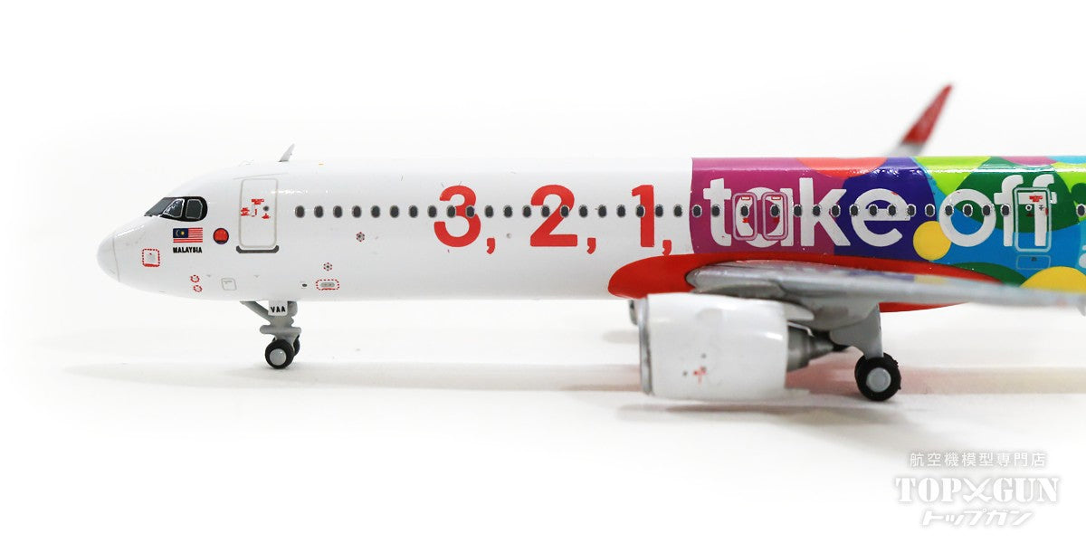 A321NEO AirAsia 3, 2, 1 Take Off Livery 9M-VAA 1/400 [XX4249]