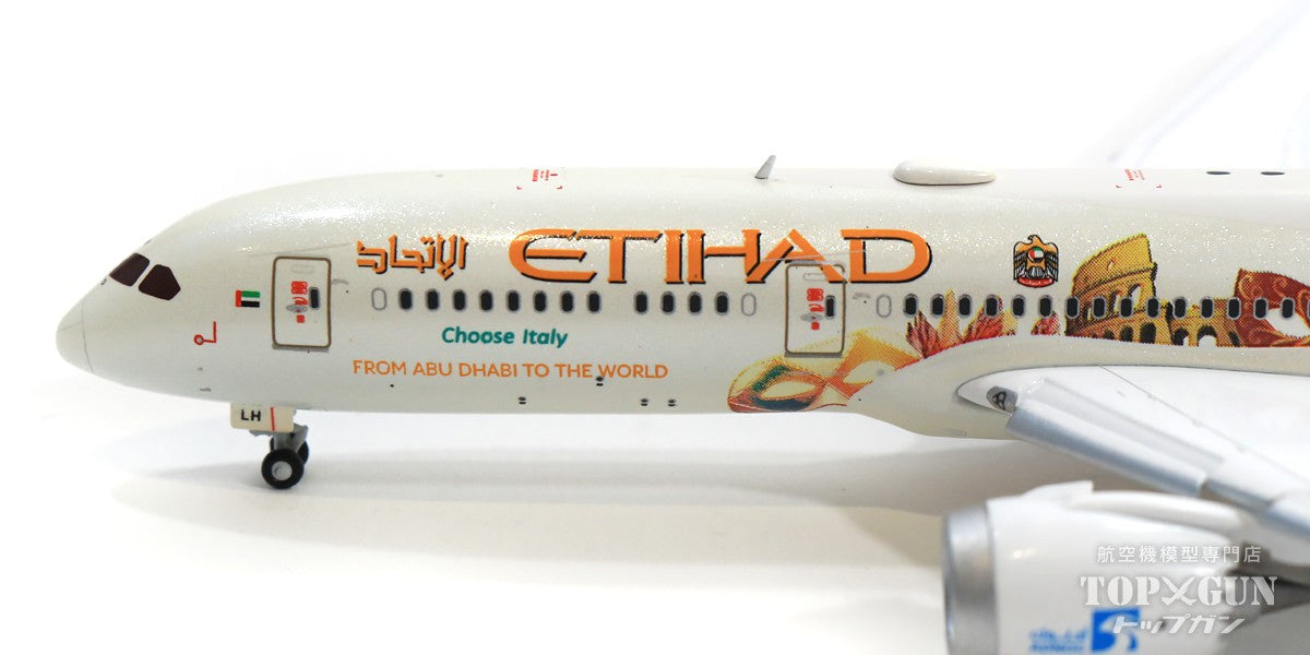 787-9 Etihad Airways (Choose Italy Livery) *Flaps down A6-BLH 1/400 [XX4255A]