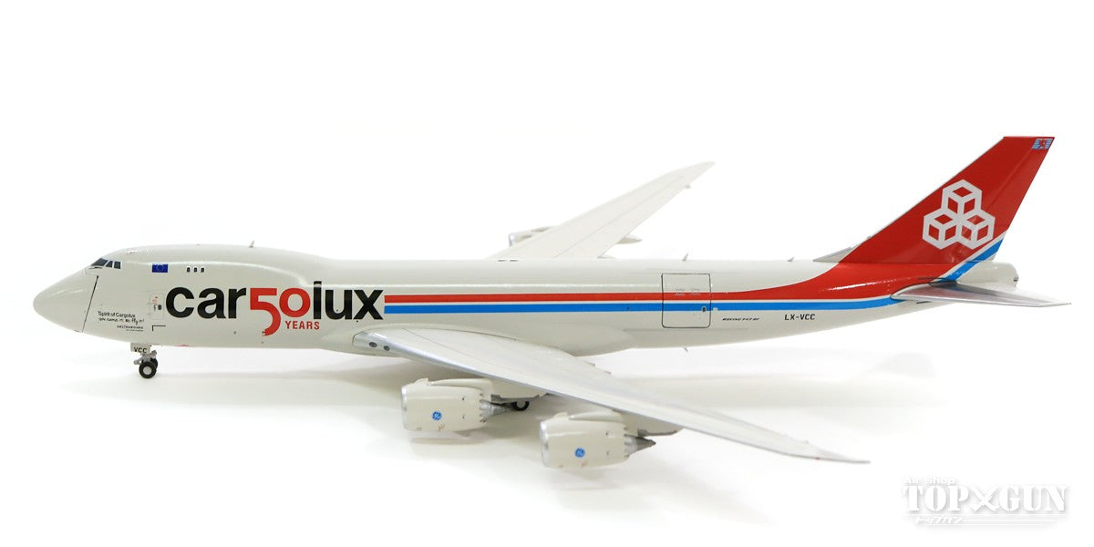 747-8F（貨物型） カーゴルクス 特別塗装 「創業50周年」 20年 LX-VCC 1/400 [XX4356C]