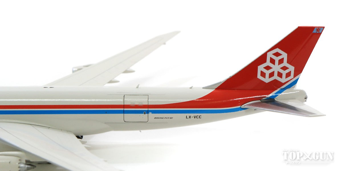 カーゴルクス航空 CV B747-8F LX-VCA 貨物機模型 JC Wings 747-8F（貨物型） カーゴルクス 特別塗装 「創業50周年」 20
