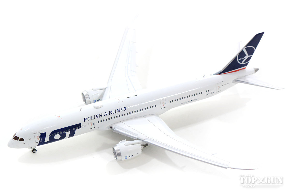 史上最も激安 787-9 Wings JC LOT ※フラップダウン状態 SP-LSA ポーランド航空 航空機・ヘリコプター