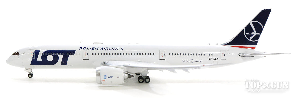 JC Wings 787-9 LOT ポーランド航空 SP-LSA ※フラップダウン状態