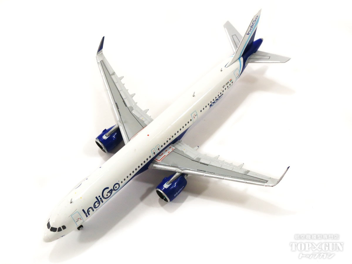 A321neo インディゴ航空（インド） 特別塗装 「A321neo製造1000機目」 VT-IUH 1/400 [XX4480]