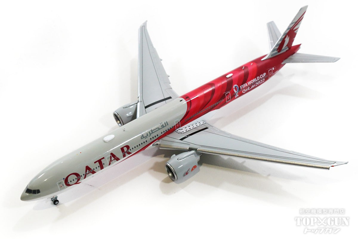 777-300ER Qatar Airways World Cup Livery *Flaps down A7-BEB Antenna included 1/400 [XX4489A]