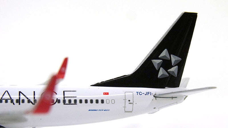 737-800 Turkish Airlines special livery "Star Alliance" TC-JFI with antenna 1/400 [XX4943]